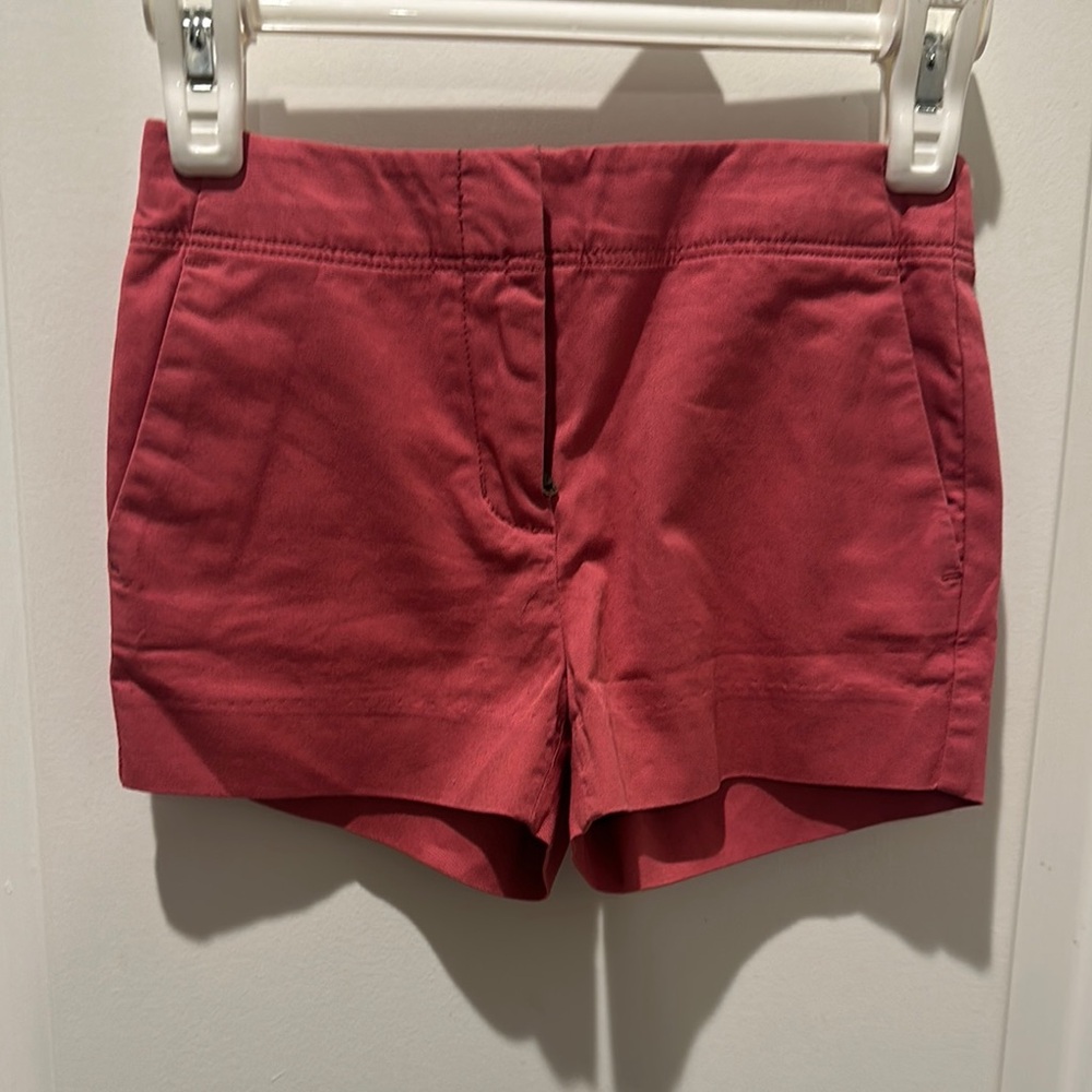 Crewcuts Red High Waist Shorts